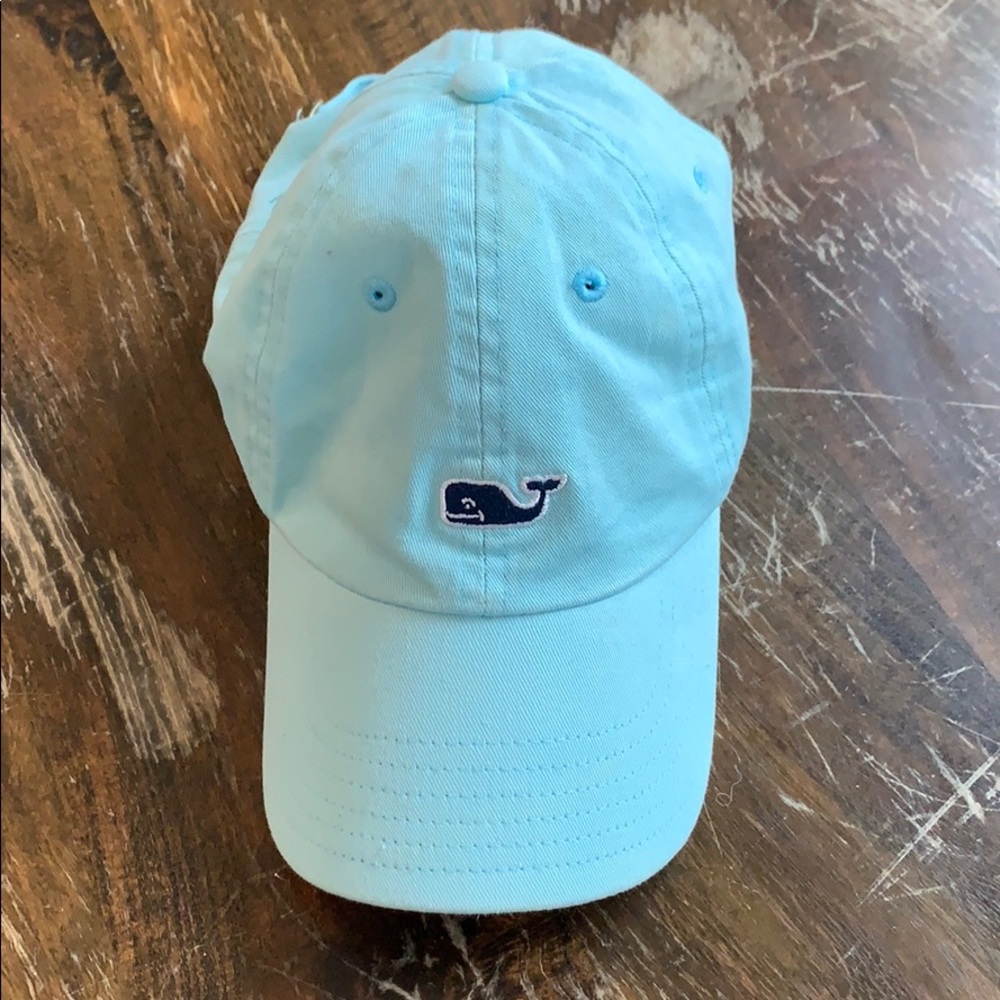 sea blue vineyard vines hat